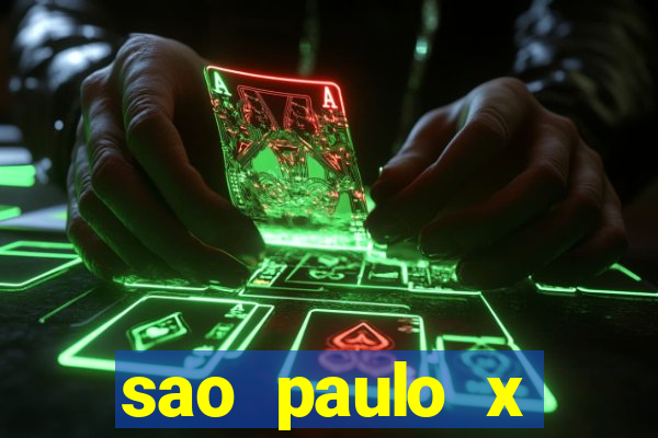 sao paulo x botafogo palpite